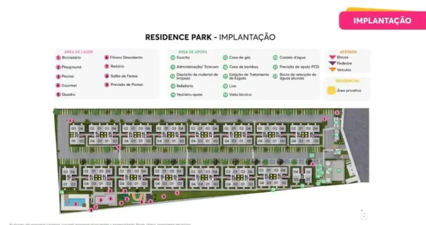 Apartamento à venda no RESIDENCE PARK - MRV - RUA DO REGISTRO - BARRA , BARRA DE JANGADA , Jaboatão dos Guararapes, PE