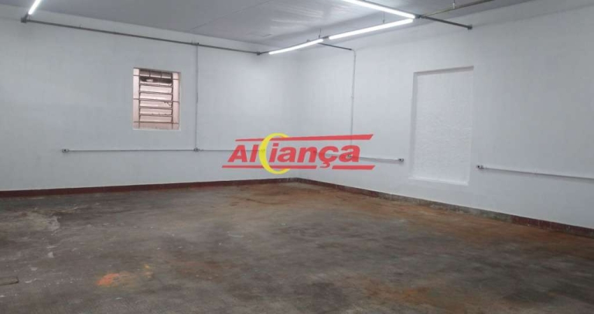 GALPÃO COMERCIAL PARA ALUGAR, 200 m² - VILA ÍRIS - GUARULHOS/SP - R$5000,00
