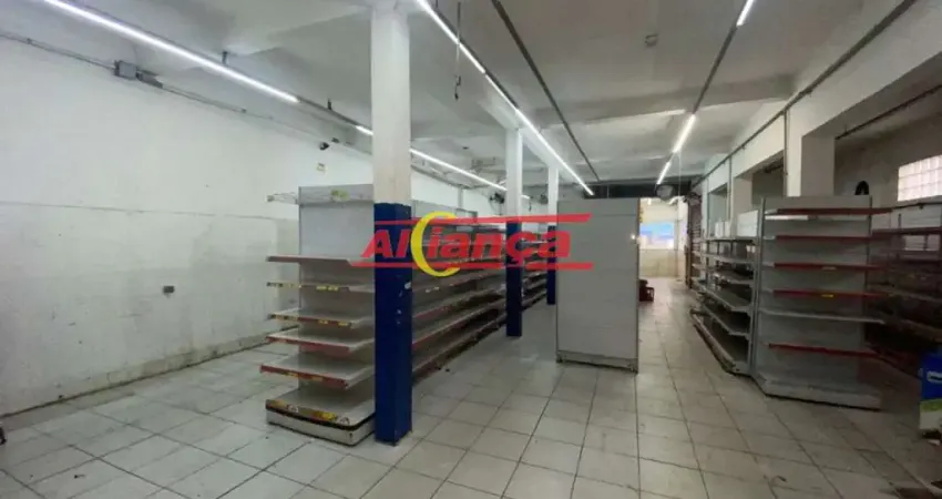 Salão comercial 241,07m² - para locação vila barros - guarulhos/sp