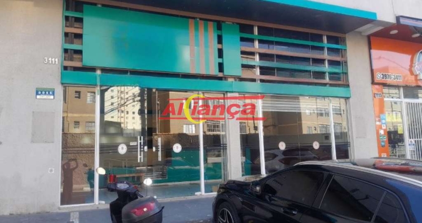 Salão para alugar com 150 m² e 3 vagas de garagem na frente, Vila Rio de Janeiro - Por R$ 6.000,00