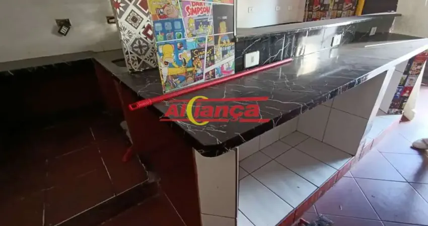 Salão comercial 60m², com 2 banheiros para locação no centro de guarulhos