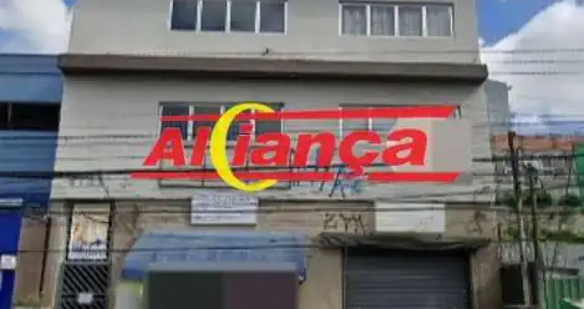 Sala com 35m² à locação no  cocaia, guarulhos/sp por r$ 800,00