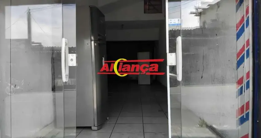 Salão comercial para alugar , 39m² - jd São João - Guarulhos por R$: 1.400,00