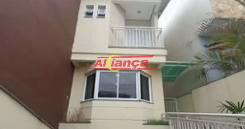 Sobrado com 3 quartos para alugar, 285m² - pq. continental ii- guarulhos/sp - por r$3.800,00