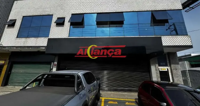 Salão para alugar, 240m² - bairro - jardim santa mena guarulhos/sp