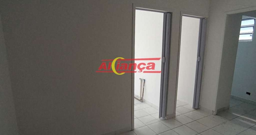 Sala para alugar, 46,33m² - Cocaia - Guarulhos/SP por R$1.175,00