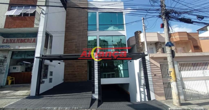 PRÉDIO COMERCIAL PARA ALUGAR COM 3 PAVIMENTOS,  8 VAGAS, 480M²,  VILA CAMARGOS-GUARULHOS POR 18.000