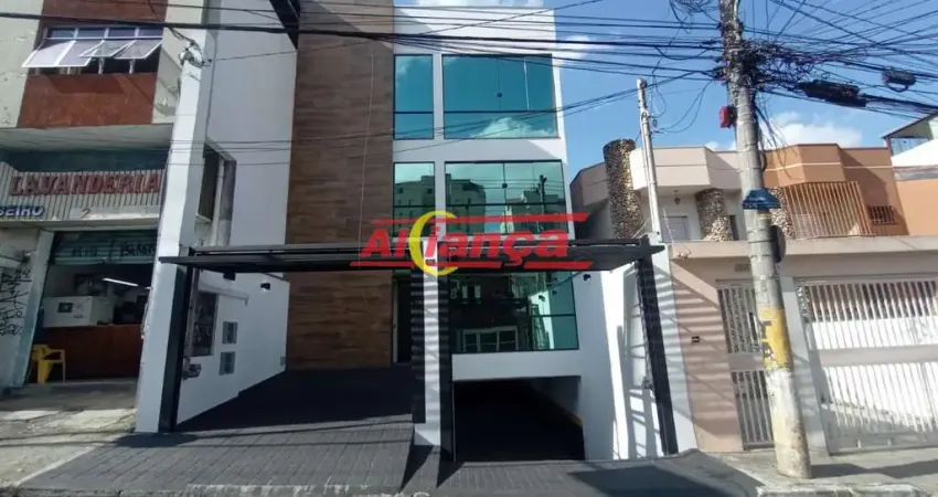 Prédio comercial para alugar com 3 pavimentos, 8 vagas, 480m², vila camargos-guarulhos por 18.000