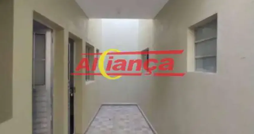 Casa 35m², com 1 quarto para locação no bairro ponte grande - guarulhos - sp r$1.100,00