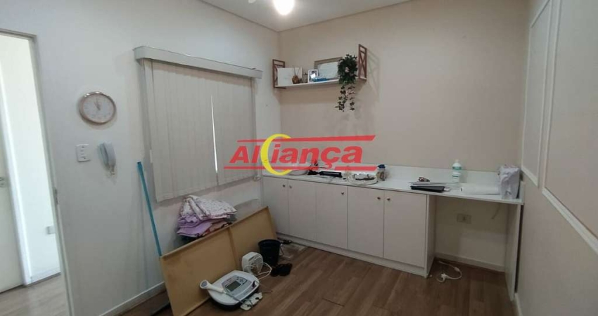 Sala para Alugar com 12m², Vila Augusta - Guarulhos/SP por R$ 1.300,00