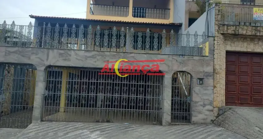 SOBRADO PARA ALUGAR COM 370M², 4 QUARTOS , 4 VAGAS - VILA ROSÁLIA- GUARULHOS/SP POR R$ 8.000,00