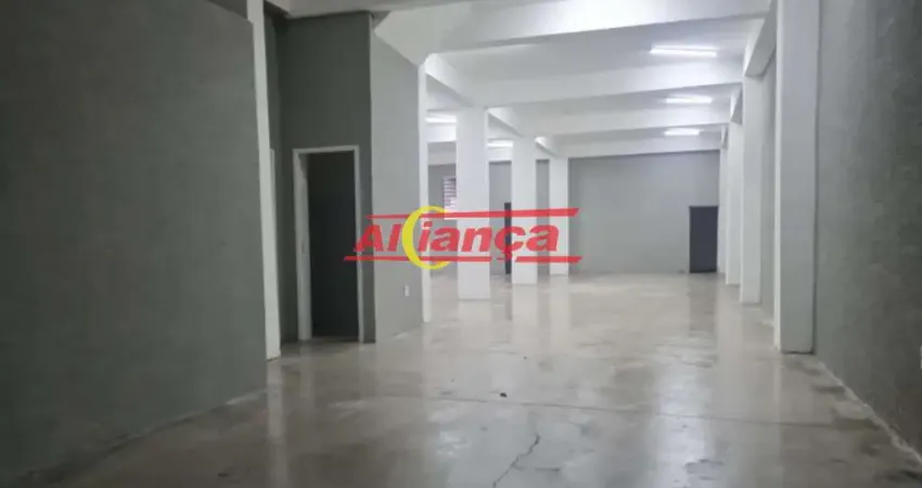 Salão para alugar, 196,50m² - jardim tranquilidade - guarulhos/sp - por r$8.000
