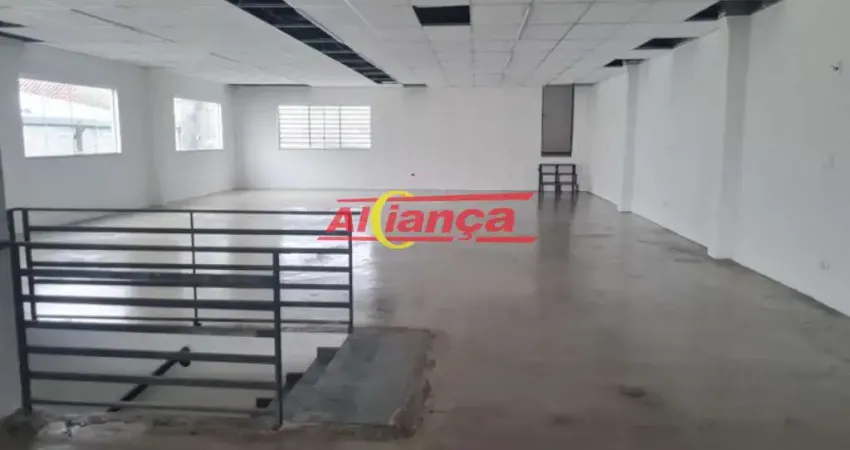 Salão para alugar, 213m²  - jardim tranquilidade - guarulhos/sp - por r$8.000