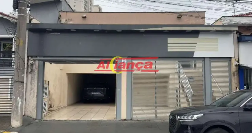 Casa comercial assobradada para alugar,  240m² - bairro - Centro - Guarulhos/SP