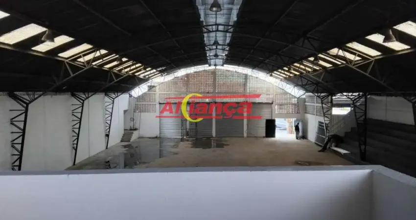 Galpão para alugar, 800m² - vila camargos - guarulhos/sp - por r$30.000