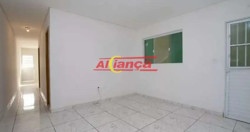 Casa com 2 dormitórios e com 80m²- parque flamengo- guarulhos/sp- r$ 1.350,00
