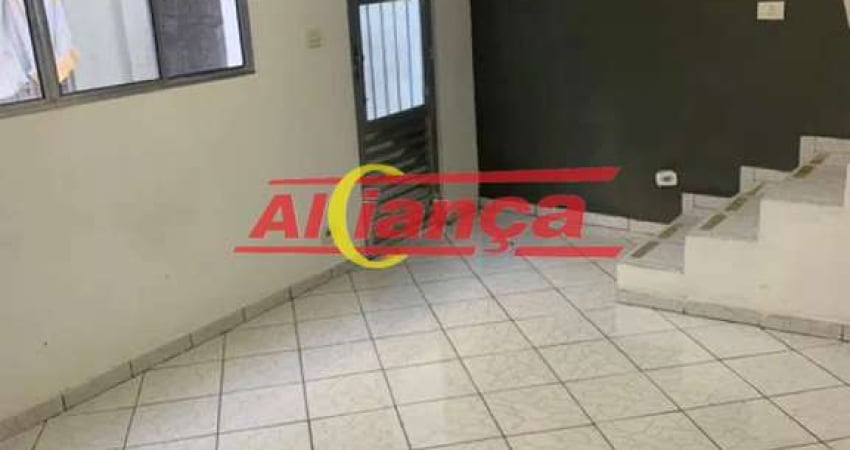 SOBRADO PARA ALUGAR COM 02 QUARTOS, 01 VAGA, 80M², VILA BARROS - GUARULHOS/SP POR R$ 1.500,00