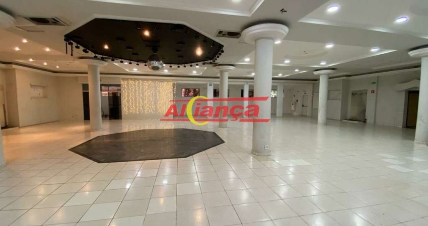 Salão para alugar com 577,62m² na Vila Augusta - Por R$ 16.000,00
