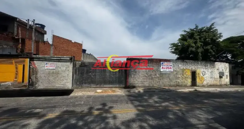 Terreno para alugar,  265m²- bairro -parque industrial cumbica - guarulhos/sp - por r$ 2.800,00