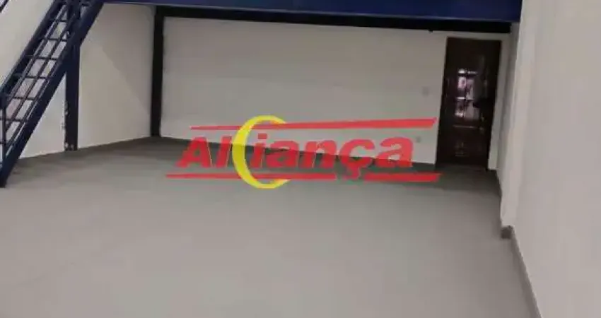 Salão comercial para alugar com 180m², bonsucesso - guarulhos/sp por r$ 6.400,00