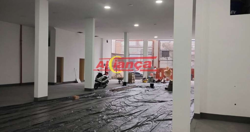 SALÃO COMERCIAL PARA ALUGAR, 395M², BONSUCESSO - GUARULHOS/SP POR R$ 12.900,00