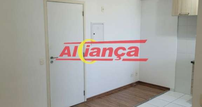 Studio com 1 quarto para alugar, 29m² - Gopoúva- Guarulhos/SP - por R$2.000,00