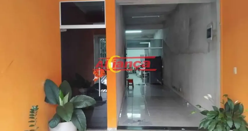 SALÃO COMERCIAL PARA ALUGAR, 150M², JD PONTE ALTA - GUARULHOS R$ 2.200,00