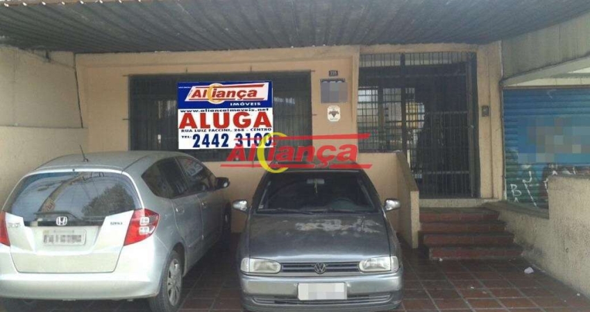 Casa comercial para locação, Jardim Santa Mena, Guarulhos.