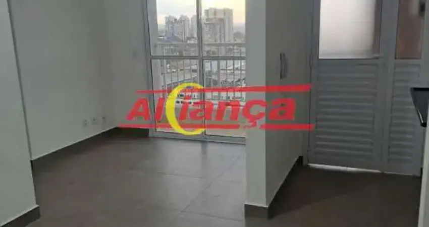 Apartamento para alugar com elevador 2 quartos e 1 vaga-55m², Vila Itapegica -Guarulhos por R$ 2.100