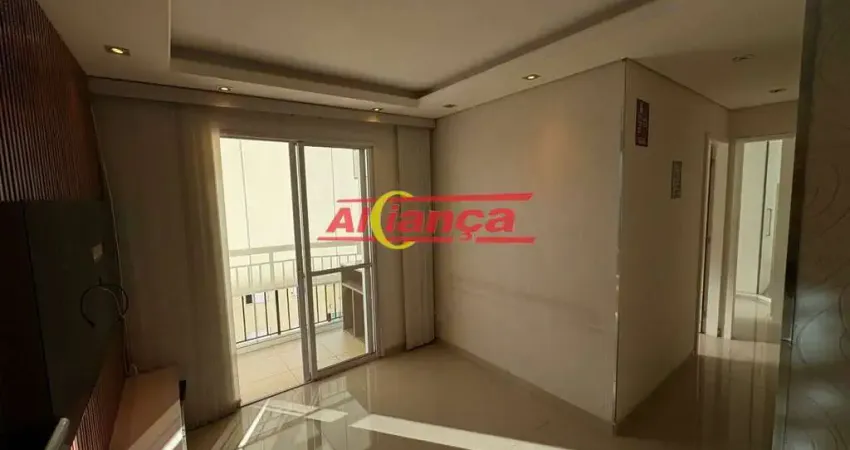 Apartamento para alugar, 2 quartos e 1 vaga coberta 54m², Gopoúva - Guarulhos  3.400,00