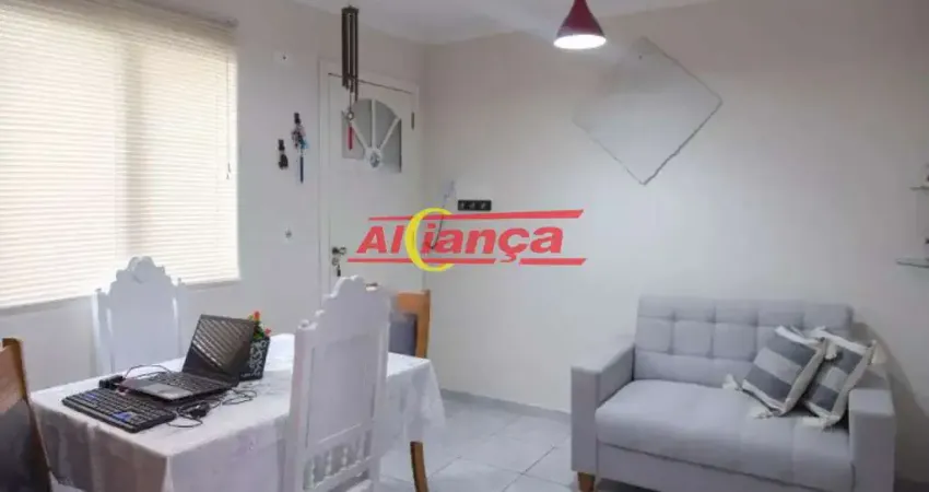 APARTAMENTO MOBILIADO PARA ALUGAR, 42M², 2 QUARTOS, 1 VAGA, PARQUE CECAP - GUARULHOS/SP POR R$ 3.200
