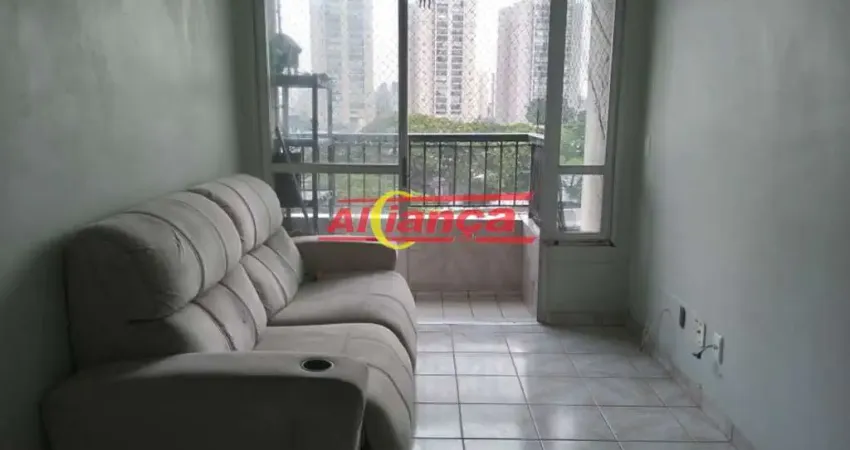 APARTAMENTO COM 95M² PARA ALUGAR, 03 QUARTOS, SUÍTE, 01 VAGA, MACEDO - GUARULHOS/SP POR R$ 3.500,00