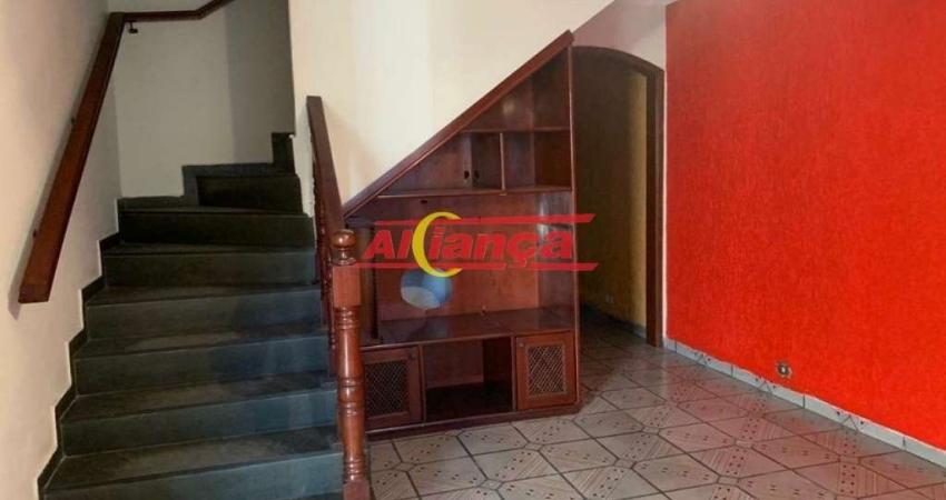 Sobrado com 3 quartos sendo 1 suíte para alugar, 140m² - Cocaia - Guarulhos/SP por R$2.900