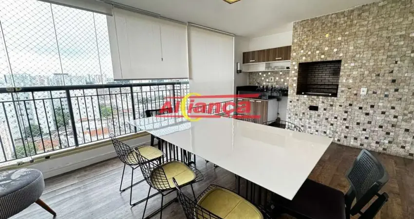 Apartamento para alugar com 3dormitórios sendo 1 suíte, 140m² - Bairro - Macedo  -Guarulhos/SP