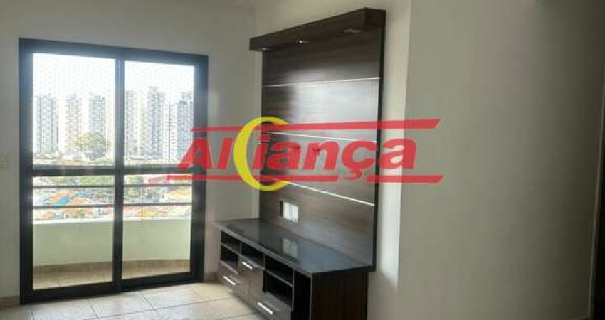 Apartamento para alugar com 3 quartos, sendo 1 suíte, 2 vagas - Vila Augusta - Guarulhos