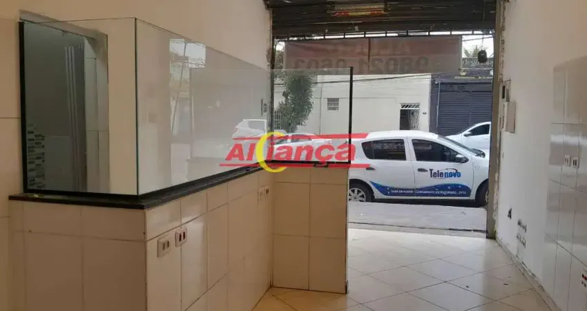 Salão comercial com 40m² , macedo -guarulhos por r$: 3.000,00
