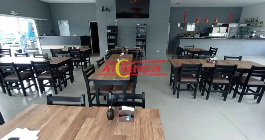 Salão comercial para alugar com 493m² com 4 banheiros , cozinha, bar - Pq. Alvorada - Guarulhos