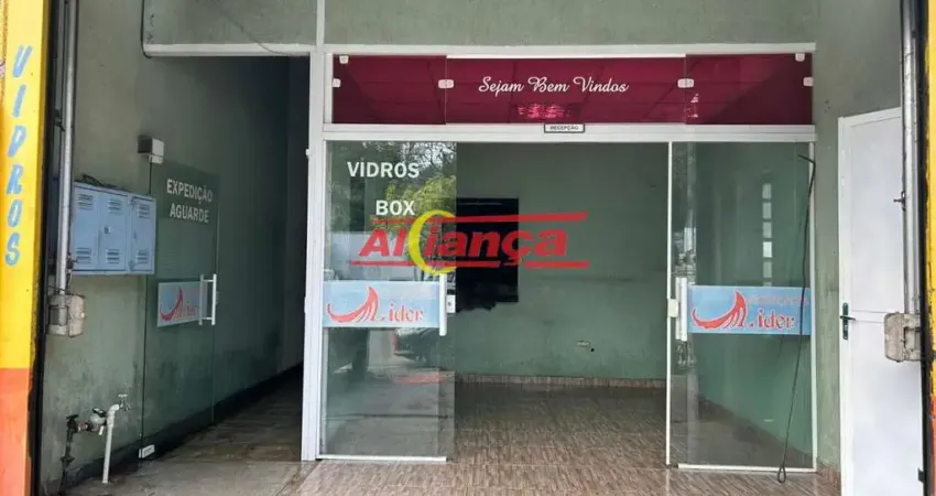 Salão para alugar com 1 banheiro, 180 m²- Portal dos Gramados - Guarulhos - SP, por R$ 4.000,00