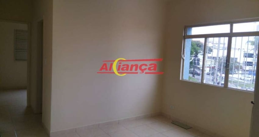 Apartamento com 2 quartos para alugar, 60 m² - Cocaia - Guarulhos/SP  Por R$ 1.800,00