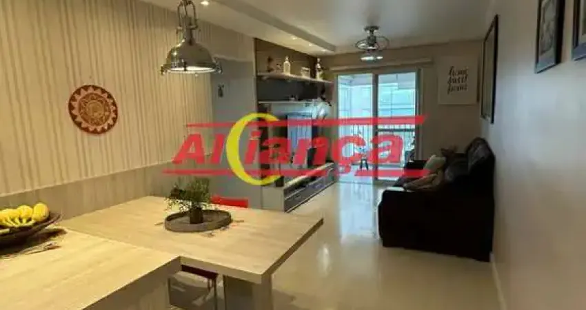 Apartamento com 3 quartos para alugar, 75 m² - Vila Augusta - Guarulhos/SP -  Por R$ 3.700,00