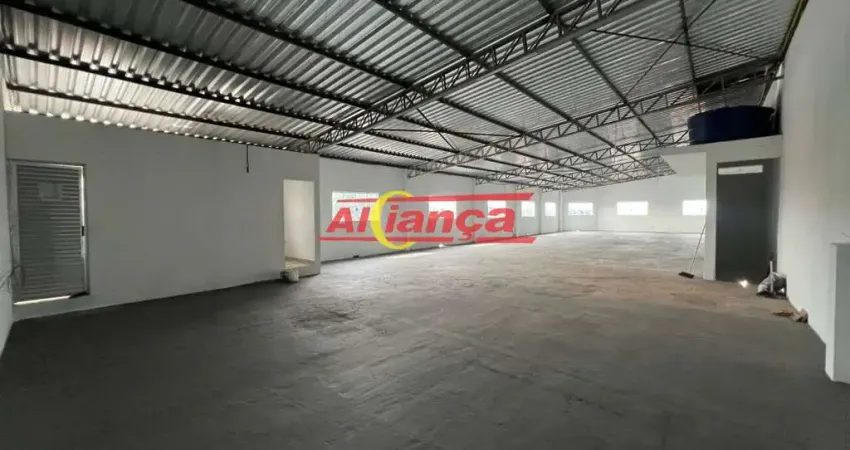Salão para alugar, 300 m²  - Jd Brasil - Guarulhos/SP - por R$ 4.150,00