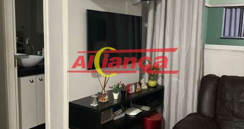 Apartamento para alugar com 2 quartos, 1 vaga de garagem - Jd.  Alvorada - Guarulhos por R$: 1.300