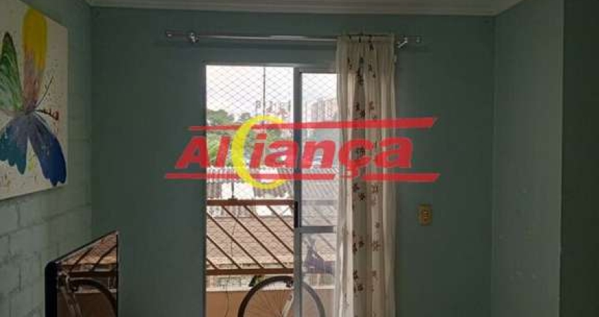Apartamento para alugar com 2 dormitórios, 1 banheiro,1 vaga- 49m²- Jardim Iporanga - Guarulhos - SP