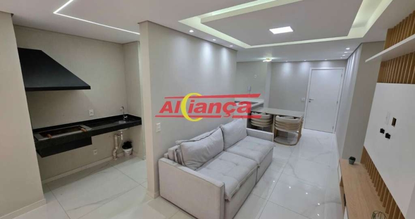 Apartamento com 2 quartos para alugar, 66m² - Jd Flor da Montanha - Guarulhos/SP -  Por R$4.000,00