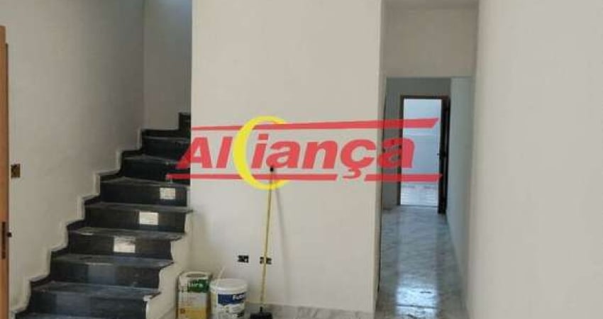 Sobrado com 3 quartos para alugar,  125m² - Vila São João Batista - Guarulhos /SP - por R$ 3.500,00