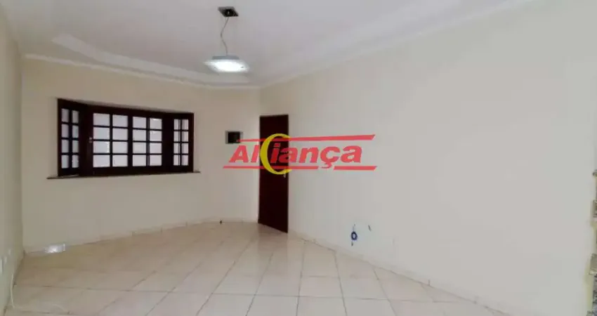 Sobrado com 3 quartos e 2 vagas para alugar, 125m² -Jardim Santa Cecília - Guarulhos /SP -R$ 4.223