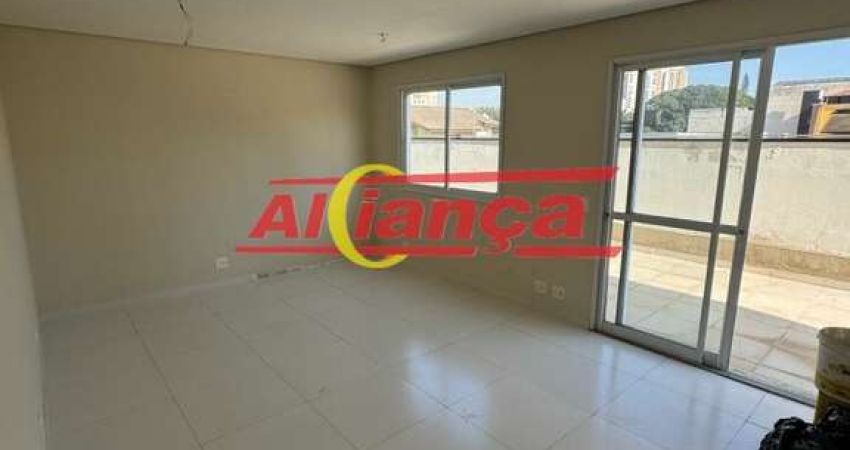 Sala para alugar, com sacada 25 m²  - Vila Augusta - Guarulhos/SP - por R$ 1.600,00