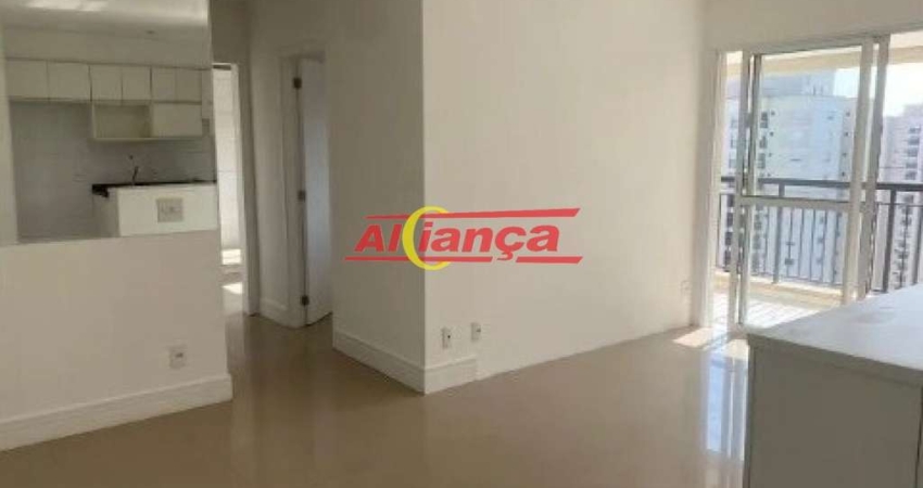 Apartamento para alugar 2 quartos, sendo 1 suíte e 1 vaga,68m², Jardim Flor da Montanha-R$ 2.800