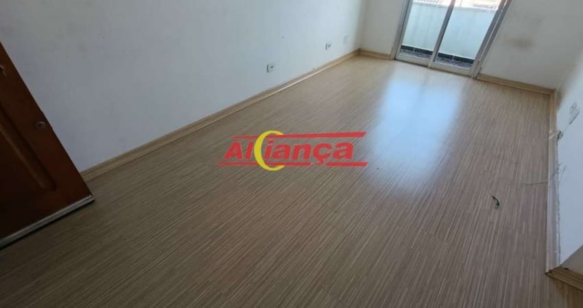 Apartamento com 2 quartos para alugar, 60m² - Jardim Bom Clima- Guarulhos/SP POR R$ 1.400,00