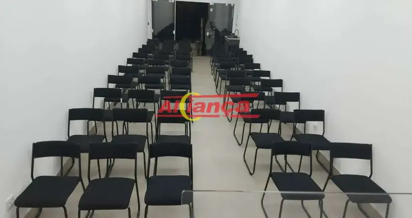 SALÃO PARA ALUGAR COM 100M² NA VILA RIO DE JANEIRO - GUARULHOS/SP POR R$ 2.200,00